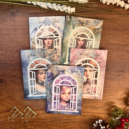 Libro de Papel Decorativo – Damas & Hadas Vintage (30 hojas) 🧚♀️📜✨
