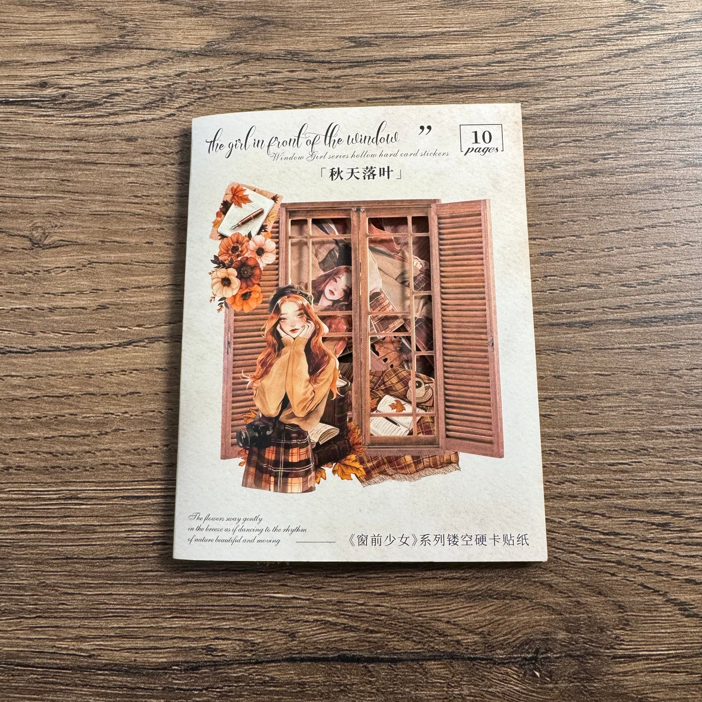 🌆 Window Girls – Stickers de Papel Gruesito