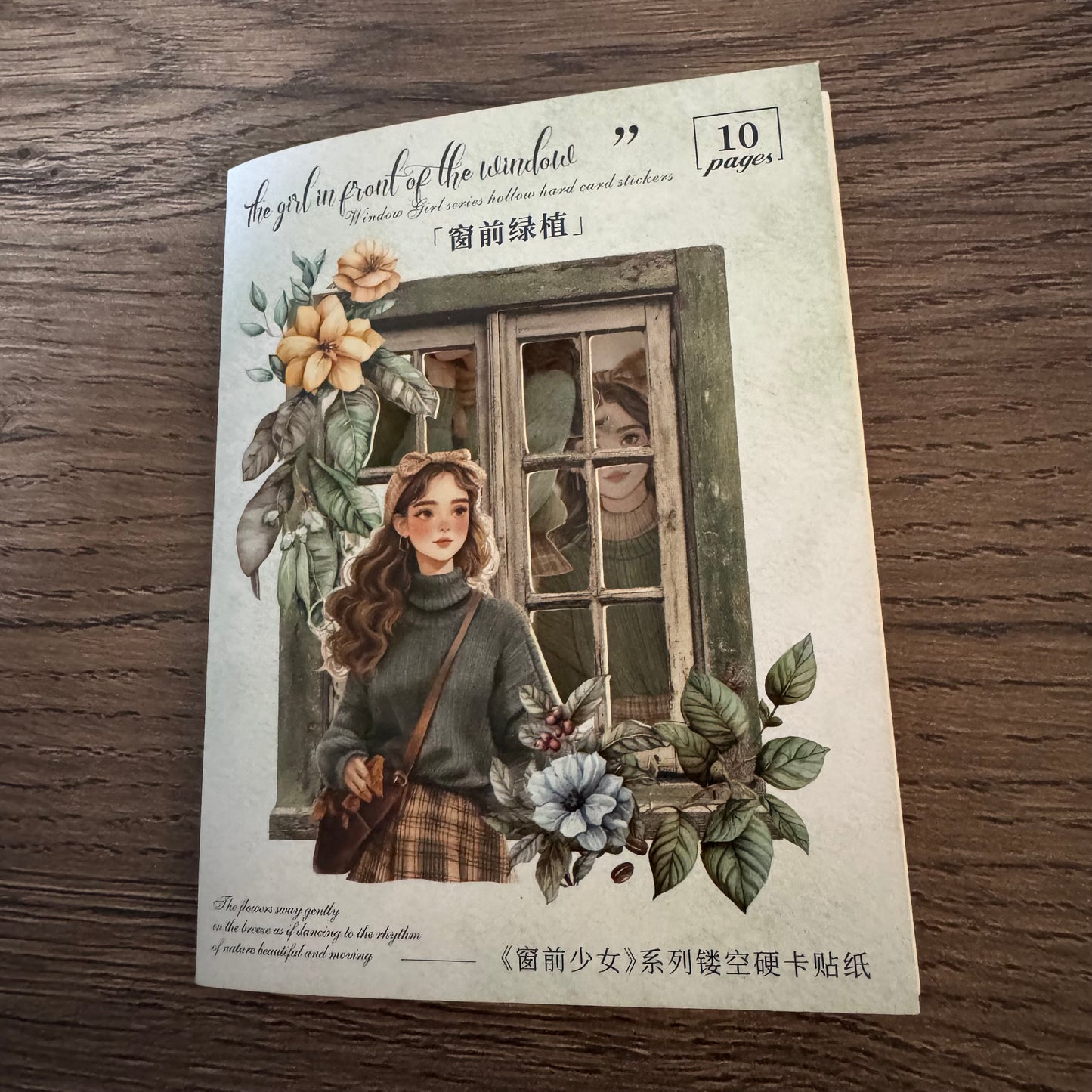 🌆 Window Girls – Stickers de Papel Gruesito