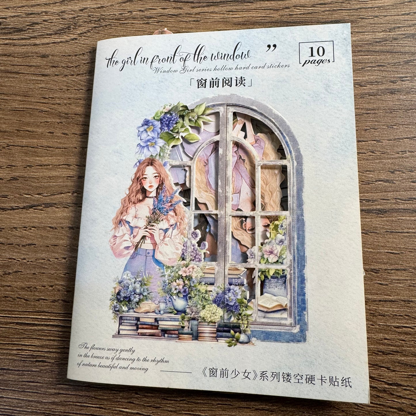 🌆 Window Girls – Stickers de Papel Gruesito