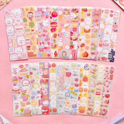 Set de Stickers P – Kawaii Collection (20 planchitas) 🎀✨