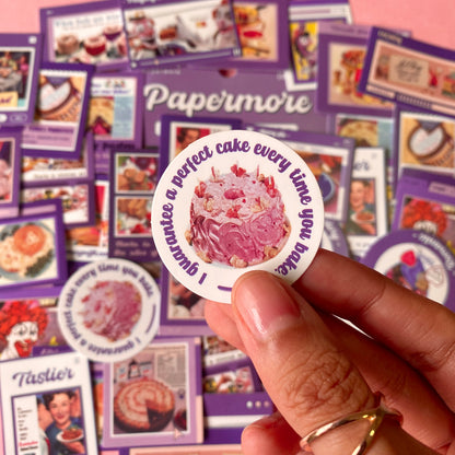 Set de Stickers – Retro Vibes en Morado (40 piezas) 💜✨