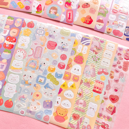 Set de Stickers P – Kawaii Collection (20 planchitas) 🎀✨