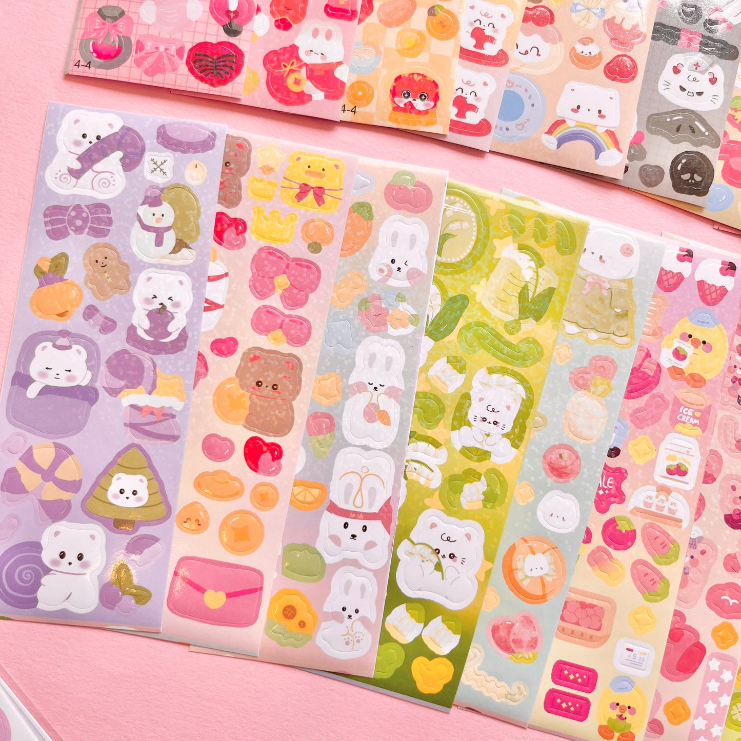 Set de Stickers J – Kawaii Collection (20 planchitas) 🎀✨