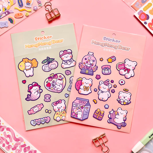 Stickers XL Ositos – PET 🐻✨