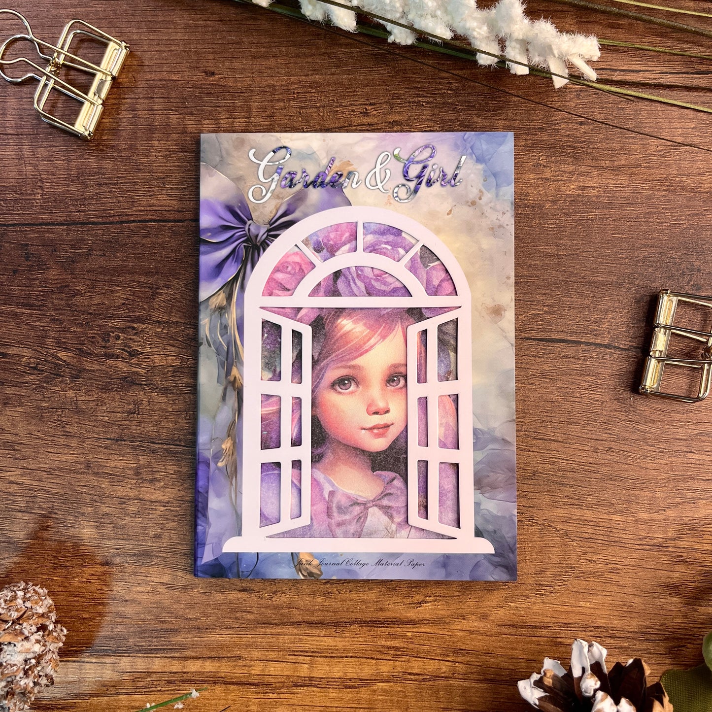 Libro de Papel Decorativo – Damas & Hadas Vintage (30 hojas) 🧚‍♀️📜✨