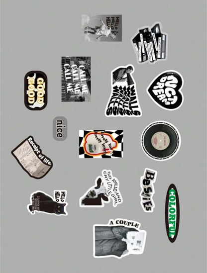 Set de Stickers – Grocery Shop (30 piezas) 🏷️✨